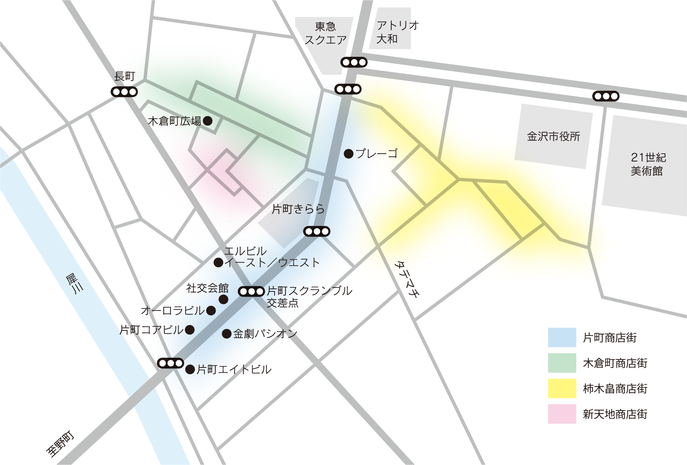 使用周辺エリア地図